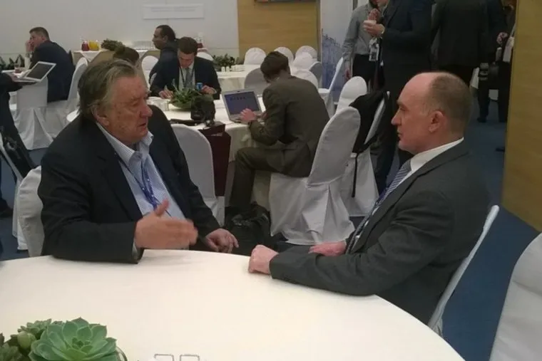 Дубровский и Проханов. Санкт-Петербург, дубровский борис, проханов александр