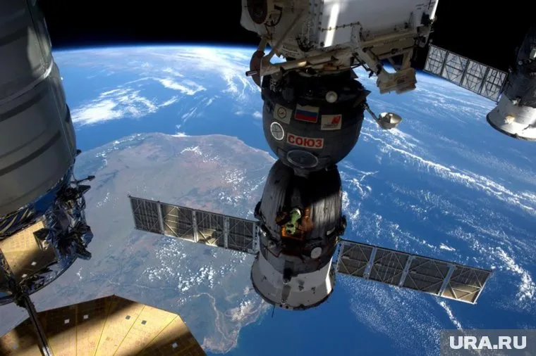 Корабль с уральским роботом завис у Международной космической станции (фото из архива)