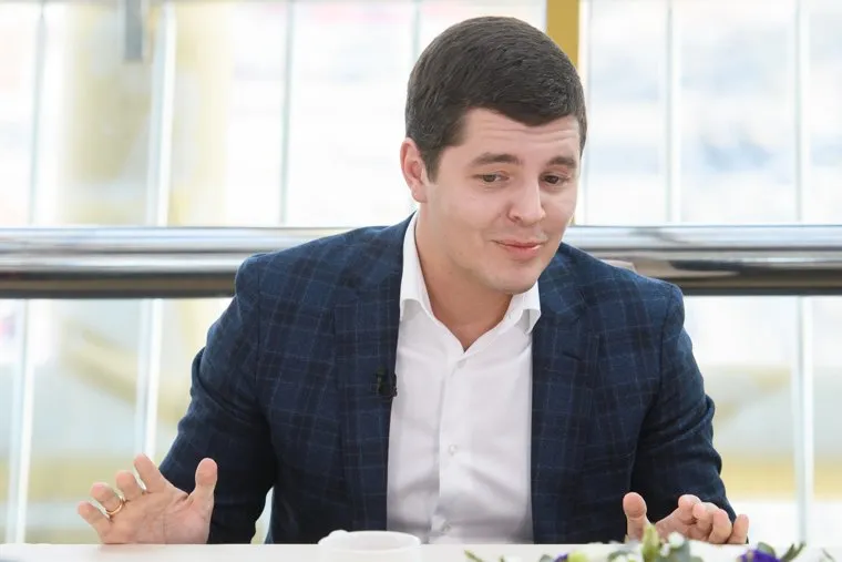 Встреча Дмитрия Артюхова с журналистами. Салехард