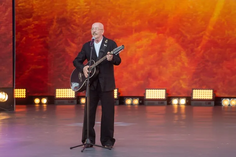 Концерт "Мы вместе" на Красной площади. Москва