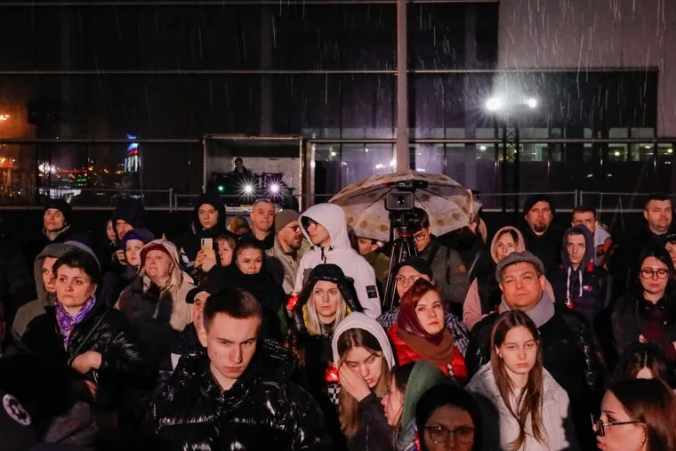 Концерт памяти жертв теракта в "Крокус Сити Холле". 30 марта 2024. Москва