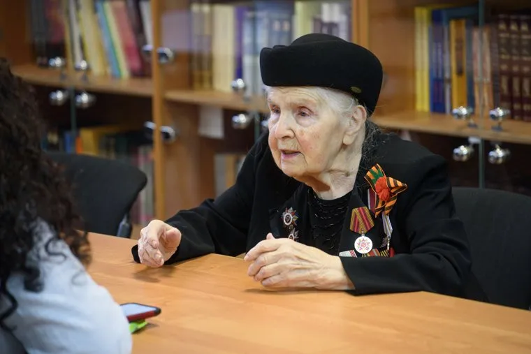 Ветеран ВОВ Фаня Гуревич (Юлиус). Екатеринбург