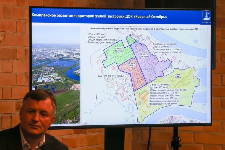 Круглый стол: Развитие района ДОК. Тюмень