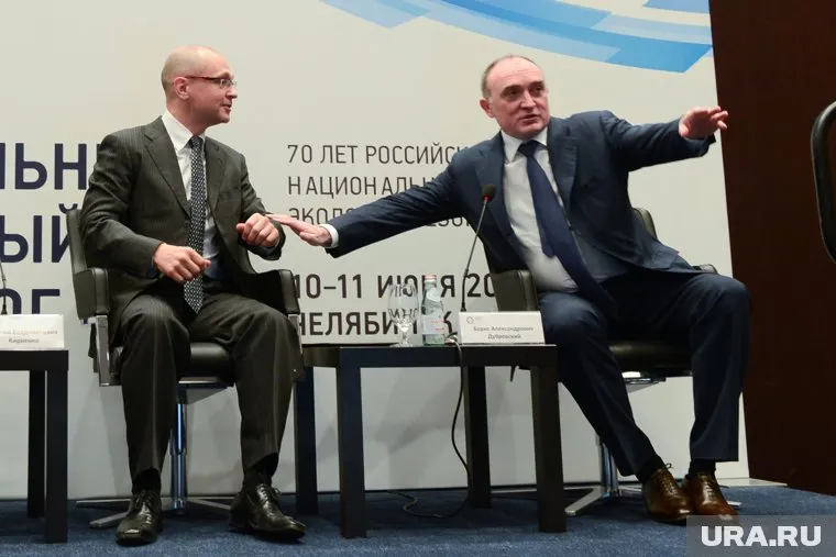Кириенко (слева) и Дубровский считают, что создание ТОСЭР взбодрит экономику Урала