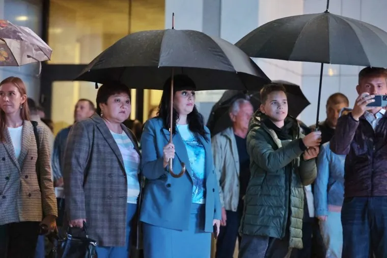 День города. Выступление группы «Любэ». Курган 