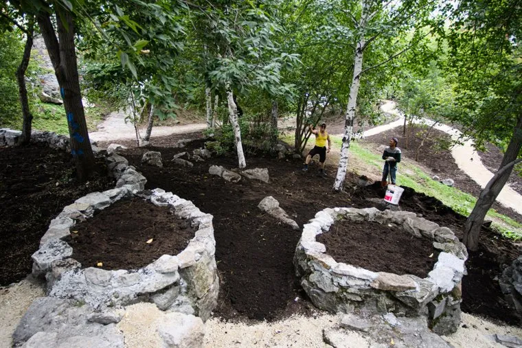 Парки и скверы Екатеринбурга, сквер Первых строителей МЖК