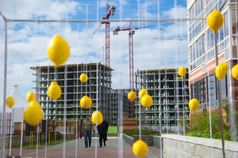 Сдача первого дома микрорайона "Солнечный". Екатеринбург, недвижимость, новостройка, строительство дома, цены на жилье