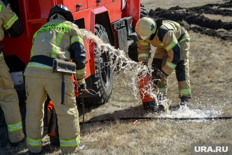 Пожар ликвидирован на площади 170 квадратных метров