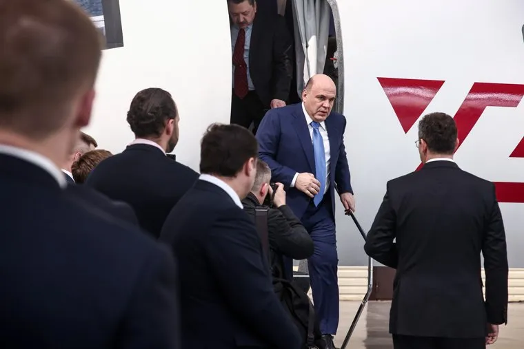 Михаил Мишустин в Смоленске. Смоленск