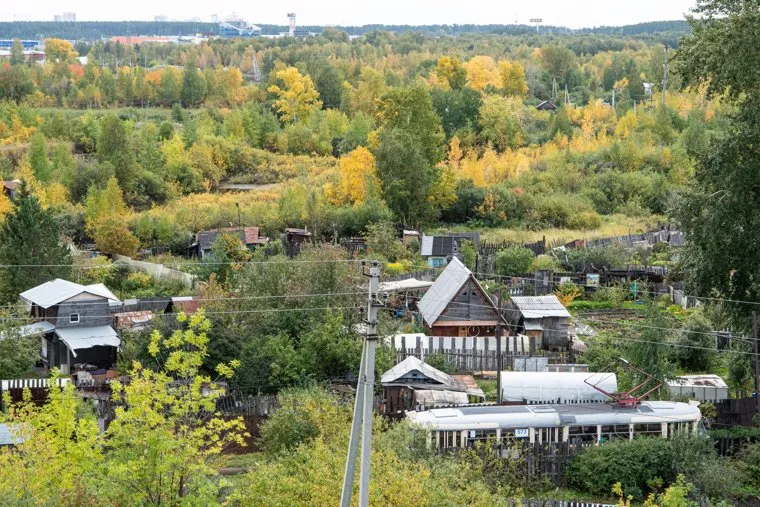 Виды полуострова Малый конный. Екатеринбург