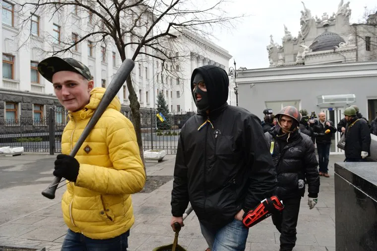 Верховная Рада в руках оппозиции. Майдан. Киев