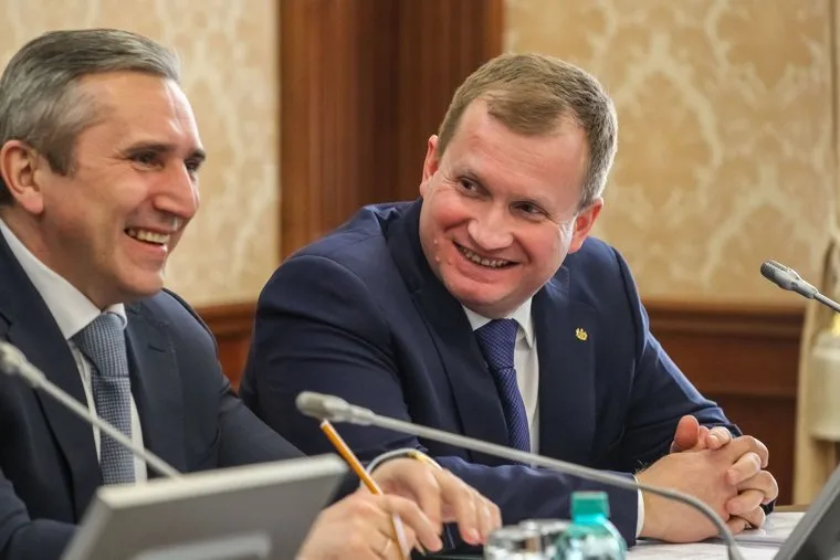 Подписание соглашения между "Фортумом" и корпорацией СТС. Тюмень