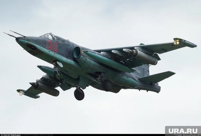 Российский Су-25 был сбит боевиками из ПЗРК