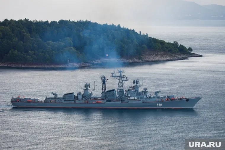 На позицию, с которой запускалась ракета, военные были доставлены кораблем ВМФ