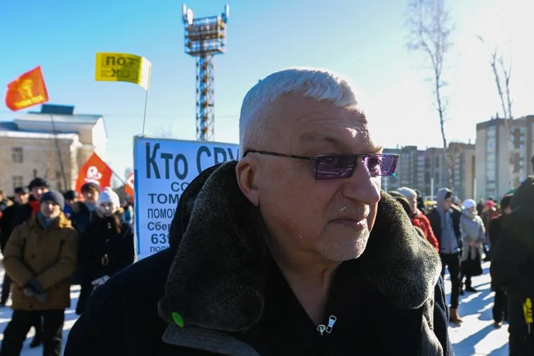 Митинг против строительства Томинского ГОК. Челябинск, новокрещенов александр