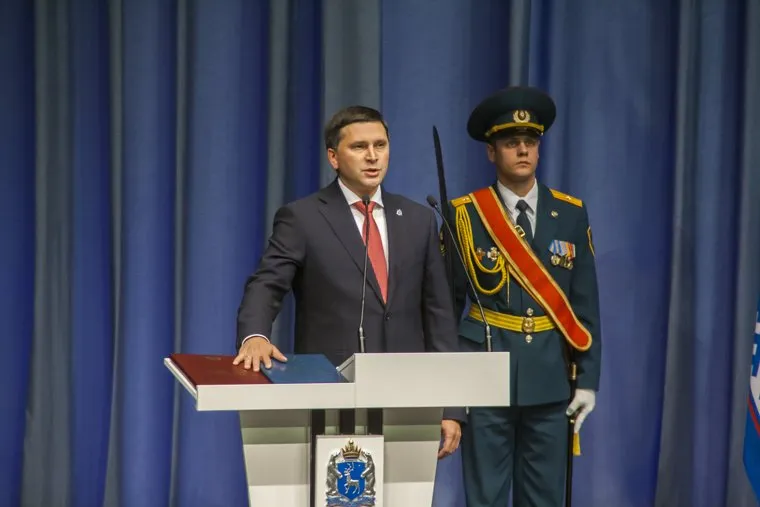 Инаугурация Кобылкина, клятва, инаугурация, кобылкин дмитрий