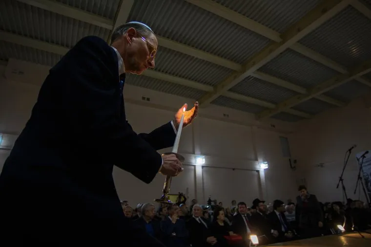 Церемония памяти жертв Холокоста в Синагоге. Екатеринбург