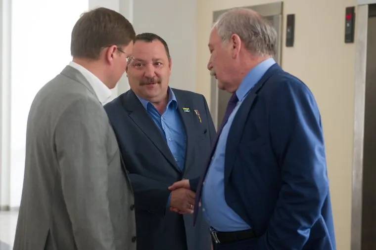 Официальное прощание Владимира Тунгусова с администрацией Екатеринбурга