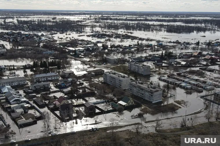 В Курганской области подтоплены более 5300 домов