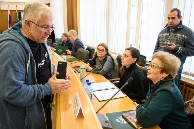 Заседание рабочей группы по месту строительства Храма Святой Екатерины. Екатеринбург