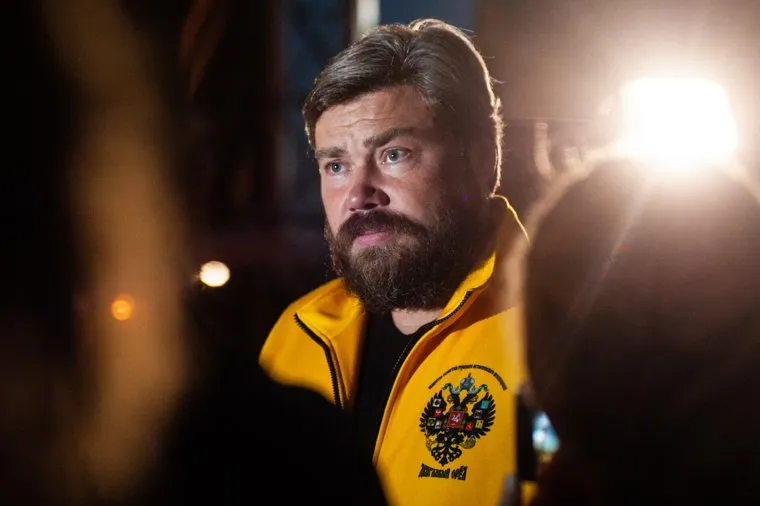 Божественная литургия перед крестным ходом, который посвящен 101-летию со дня убийства царской семьи. Екатеринбург