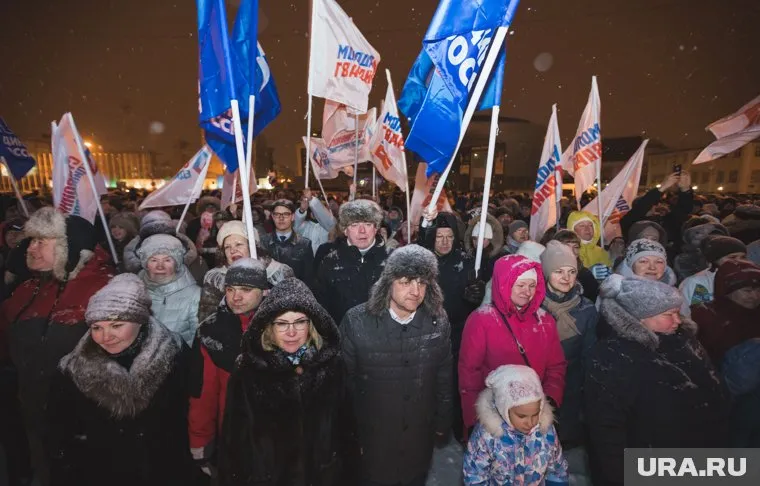 В Ханты-Мансийске прошел митинг-концерт «Крым наш»