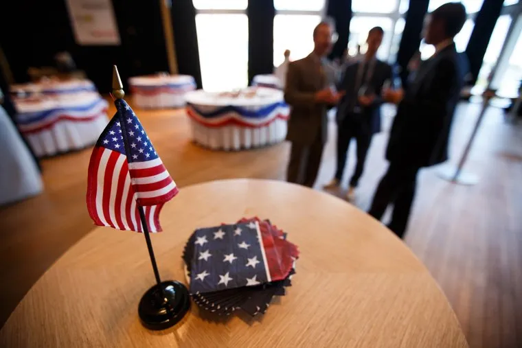 День независимости США в Хаятте. Екатеринбург, американский флаг, сша