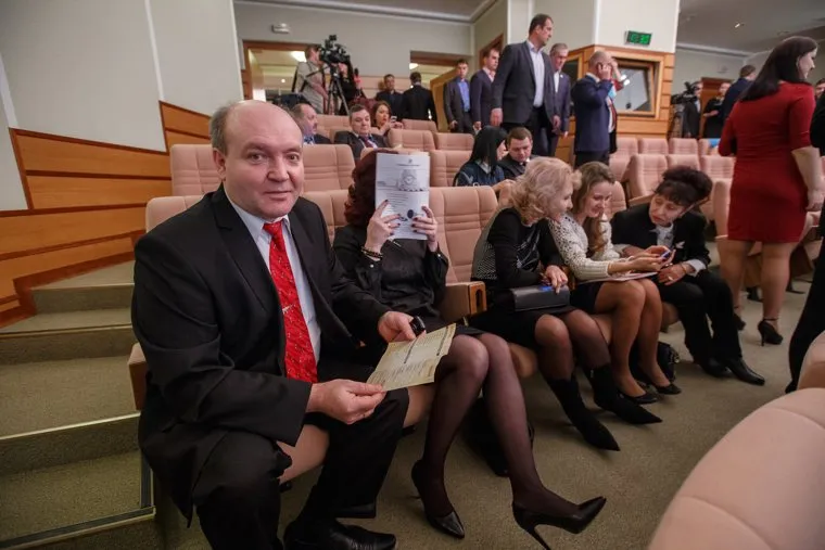 Итоги года 2014. Премия от УралПолит. Екатеринбург, горелых валерий