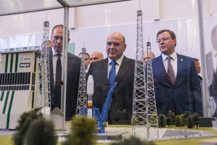 Михаил Мишустин во время своего посещения Самары. Самара