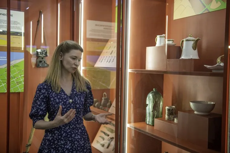 Открытие выставки археологии "Докопаться до города" в Перми