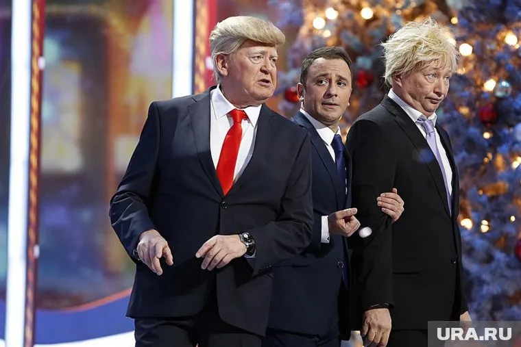 В новогоднем эфире одного из ведущих каналов РФ высмеют западных политиков