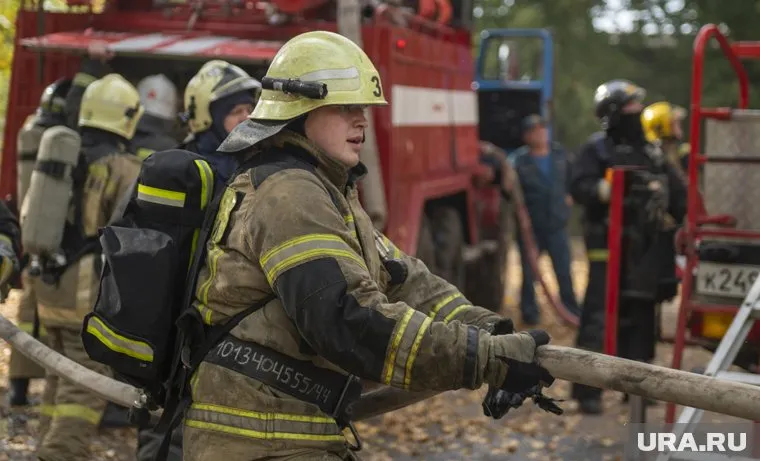 Загорелся частный жилой дом 