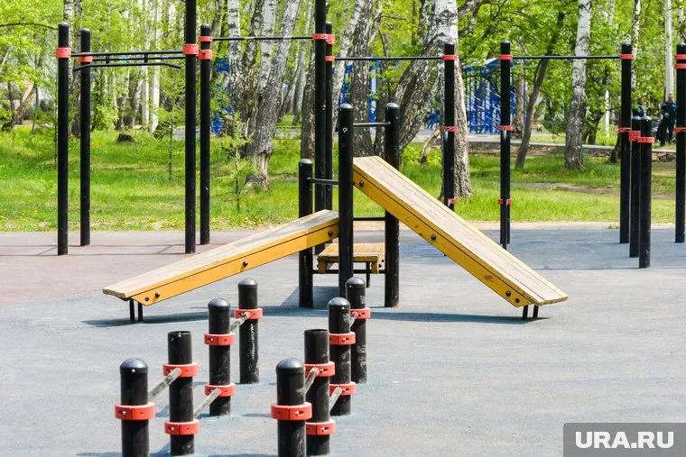 Новые тренажеры установили в Курганской области (архивное фото)