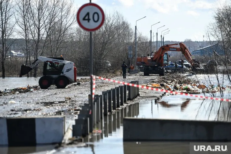 В городе ожидают пик паводка