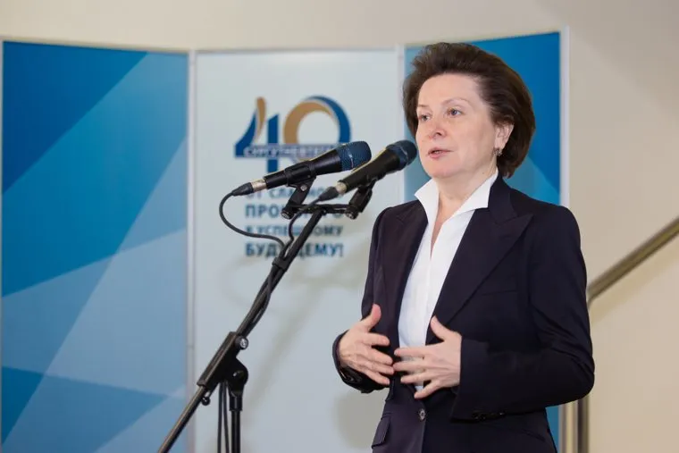 Открытие швейной фабрики компании "Сургутнефтегаз". Сургут, комарова наталья