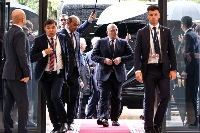 Михаил Мишустин на заседании ЕАЭС. Чолпон-Ата