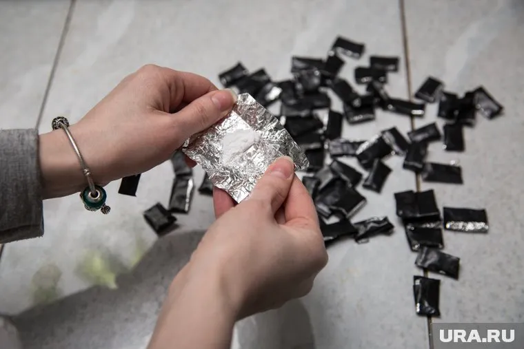 Курьера задержали с поличным 