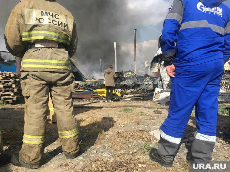 Причины пожара устанавливаются