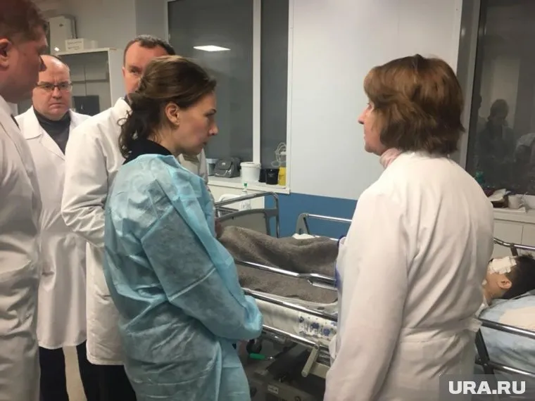 Кузнецова посетила всех пострадавших школьников