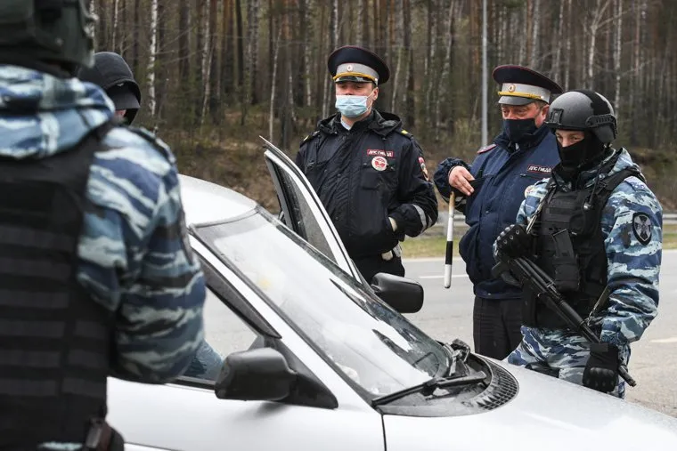 Место антитеррористической операции в Екатеринбурге, где уничтожили трёх террористов. Екатеринбург