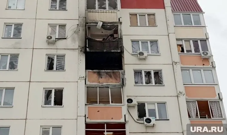 В Воронеже фрагменты сбитого БПЛА ВСУ попали в жилой дом