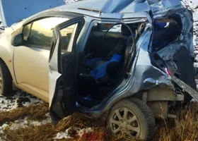 В Курганской области за утро произошло два жутких ДТП, есть жертвы