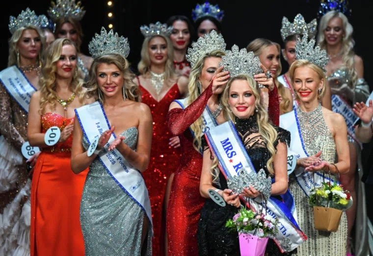 Денисова (на переднем плане) сама не ожидала, что одержит победу в конкурсе