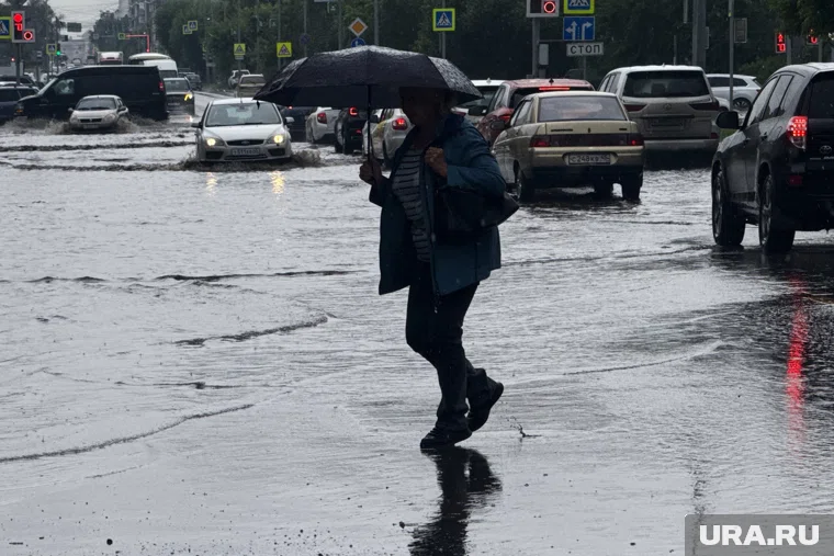 Синоптики зафиксировали в Кургане новый рекорд осадков