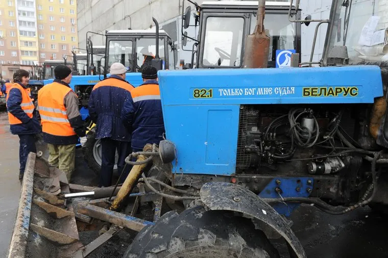 Совещание по снегоуборочной технике Южуралмост Тефтелев Челябинск