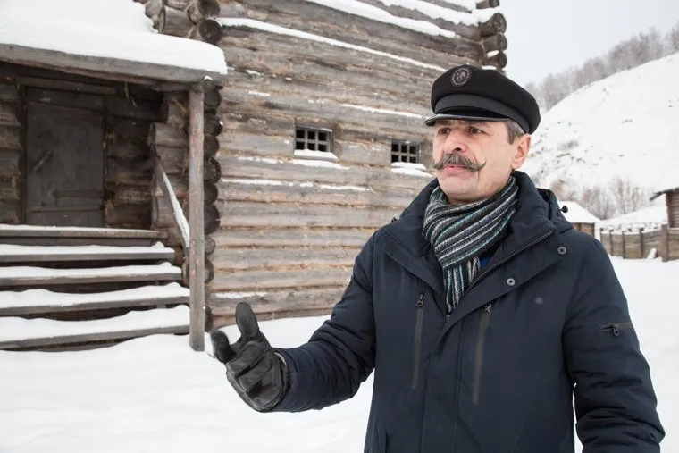 Посад сибирских старожилов и виды города. Тобольск, лагутин виталий, Посад сибирских старожилов