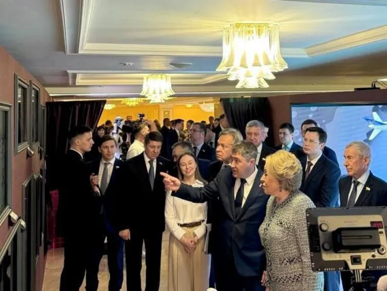 Дмитрий Махонин и Валентина Матвиенко встретились в Совете Федерации, где прошли Дни Пермского края