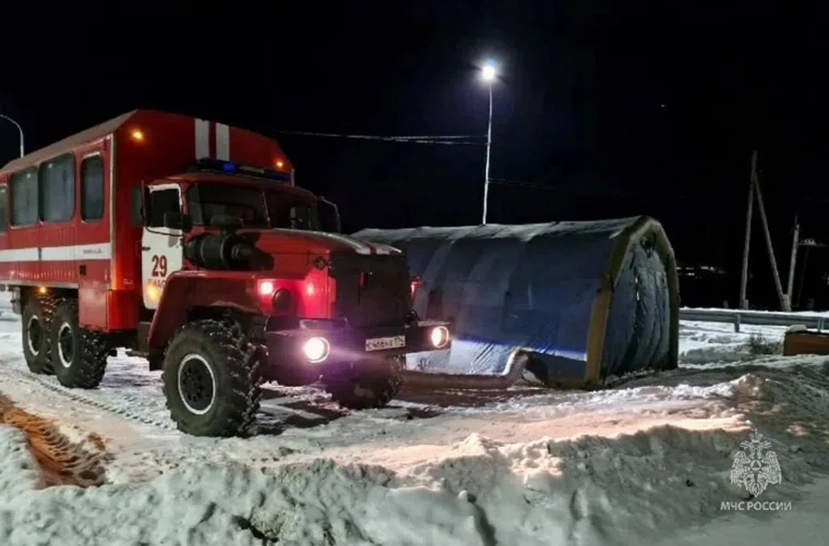 В мобильных пунктах можно согреться и выпить горячий чай