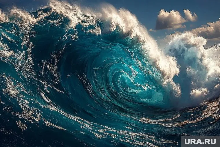 Житель Камчатки заснял 18-метровое цунами