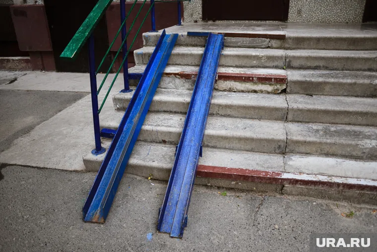 У домов сделают пандусы и удобные входы в Кургане